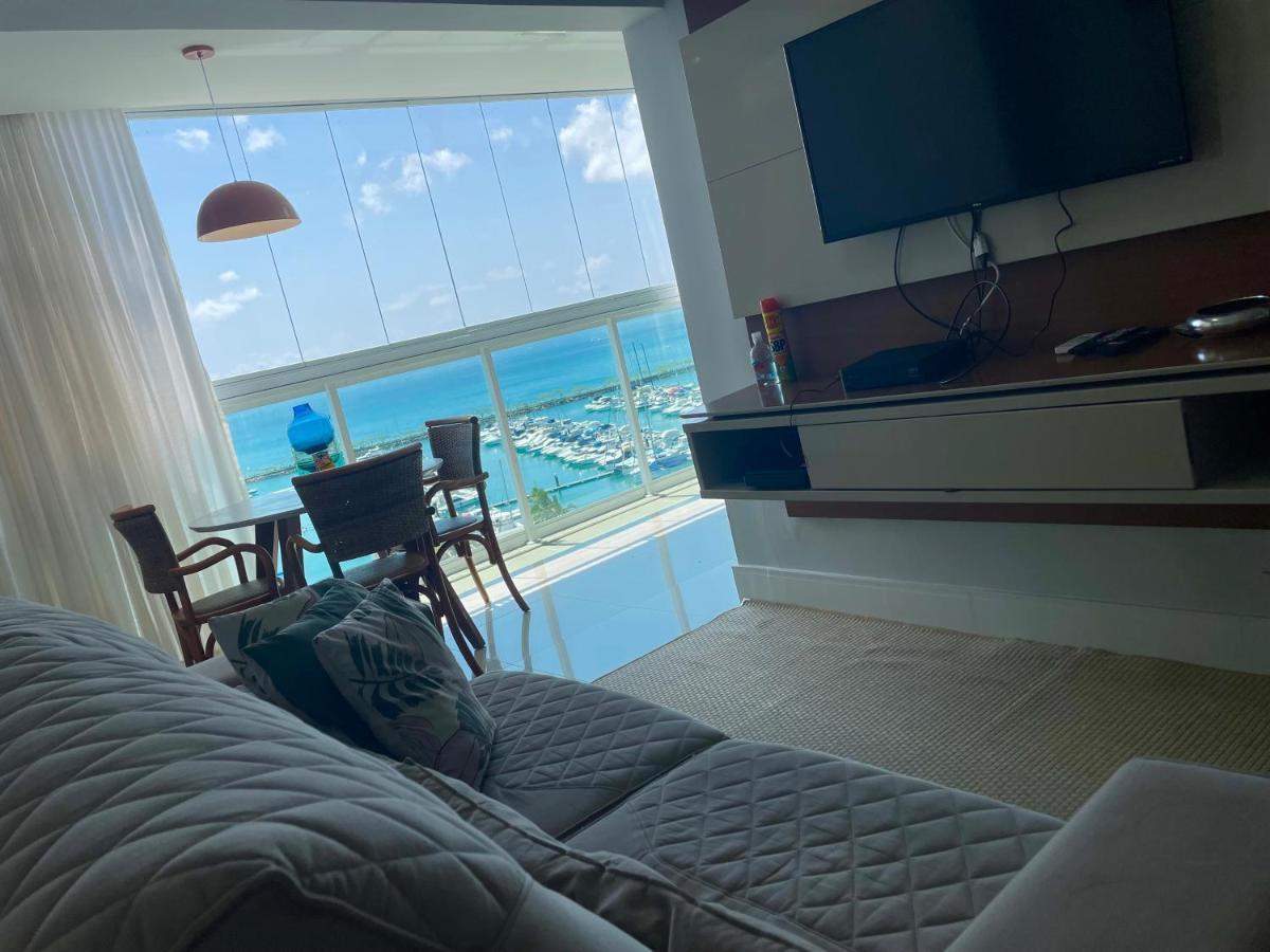 Apartamento Cloc Marina Vista Mar p/ a Baía de Todos os Santos Salvador de Bahía Exterior foto