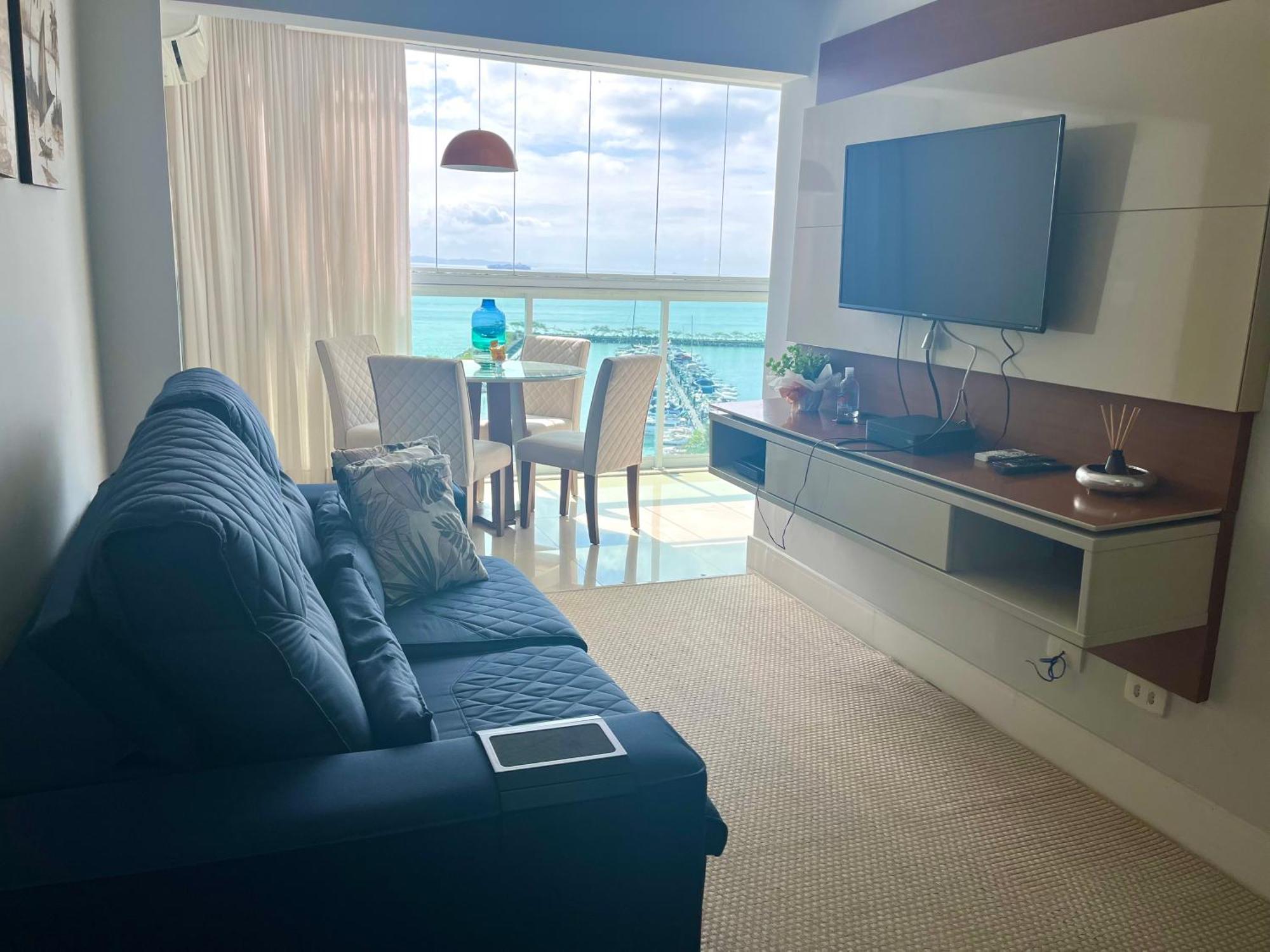 Apartamento Cloc Marina Vista Mar p/ a Baía de Todos os Santos Salvador de Bahía Exterior foto