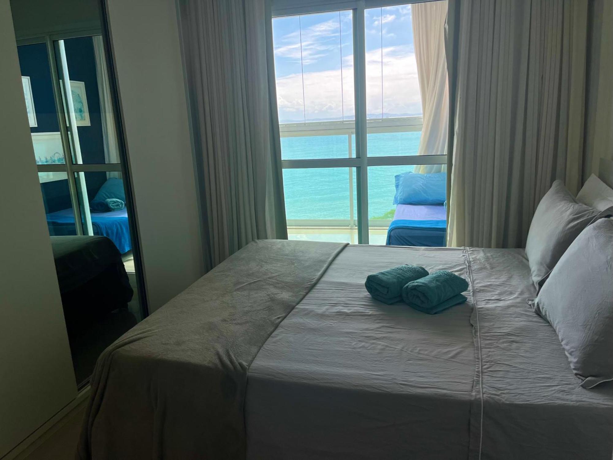 Apartamento Cloc Marina Vista Mar p/ a Baía de Todos os Santos Salvador de Bahía Exterior foto